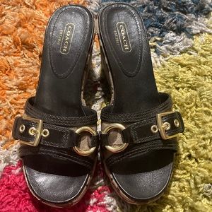 Coach Wedge Sandals